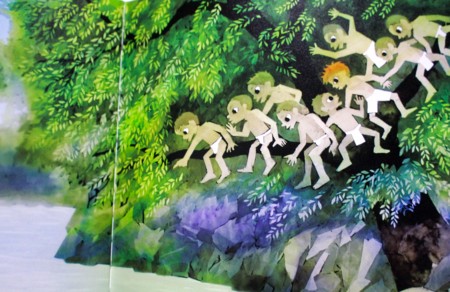 個別「藤城清治：『画本 風の又三郎』より」の写真、画像
