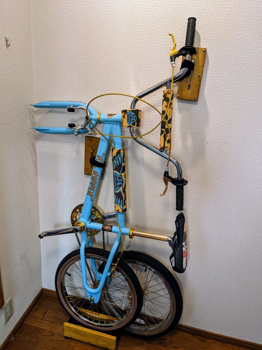 BMX 室内保管 綺麗です。
