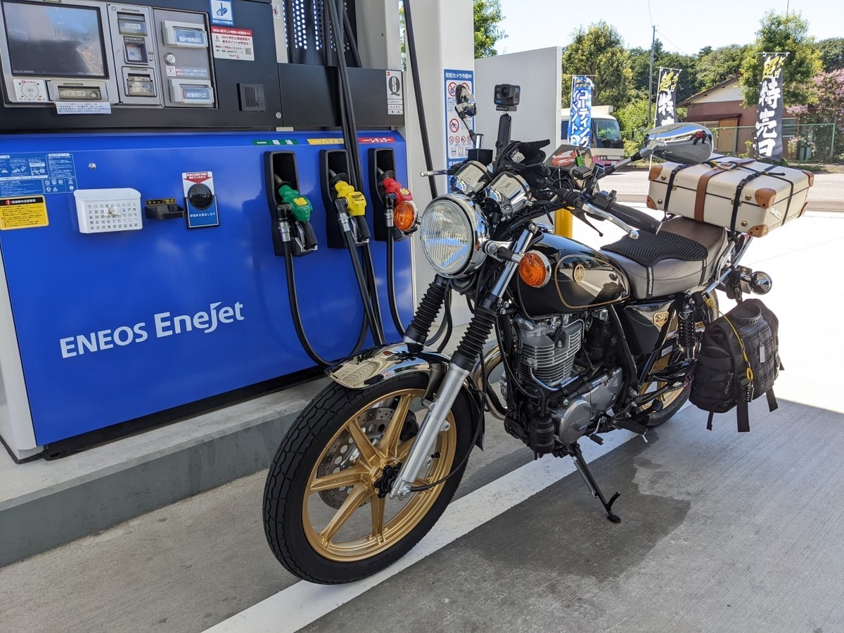 SR400: 北海道ツーリング: 1日目 - 文書生活 : TEXT LIFE