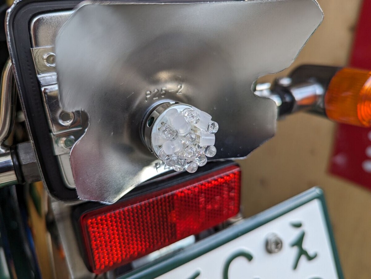 SR400: テールランプをLED化する - 文書生活 : TEXT LIFE
