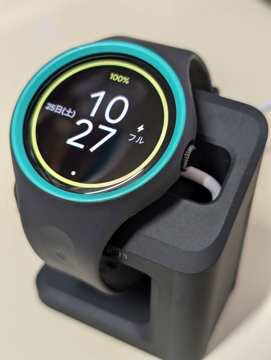 Google Pixel Watch 3 45mmの充電スタンド - 文書生活 : TEXT LIFE