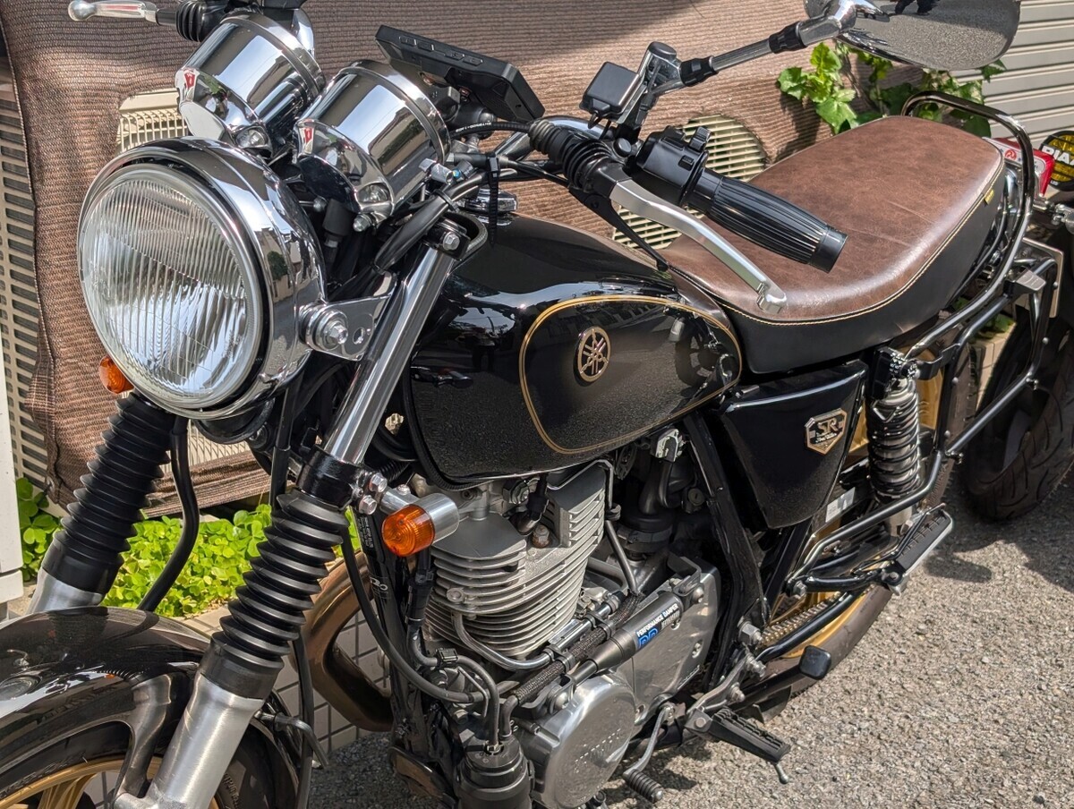SR400: 2度目の車検に出す - 文書生活 : TEXT LIFE