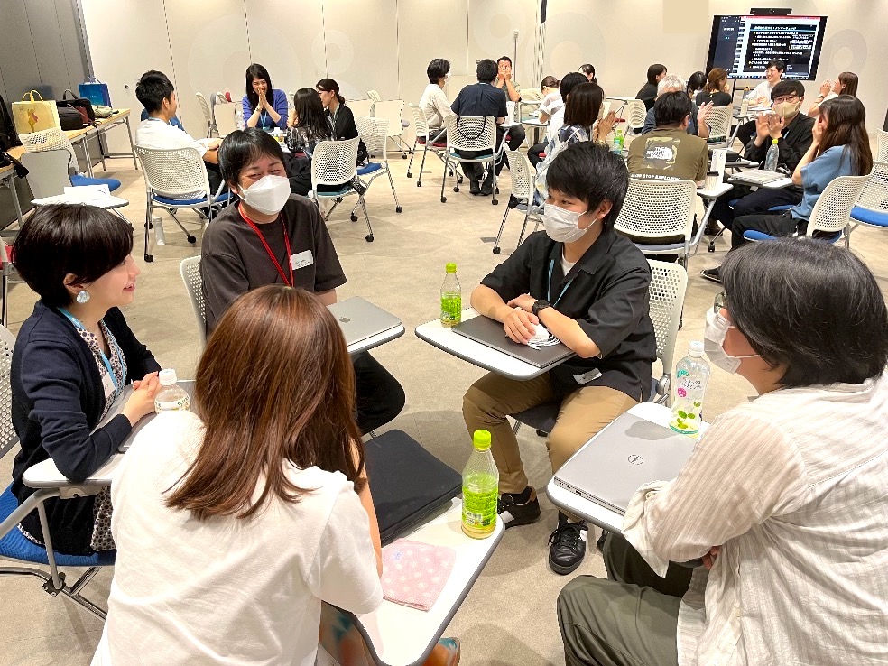 他己紹介ワークの様子