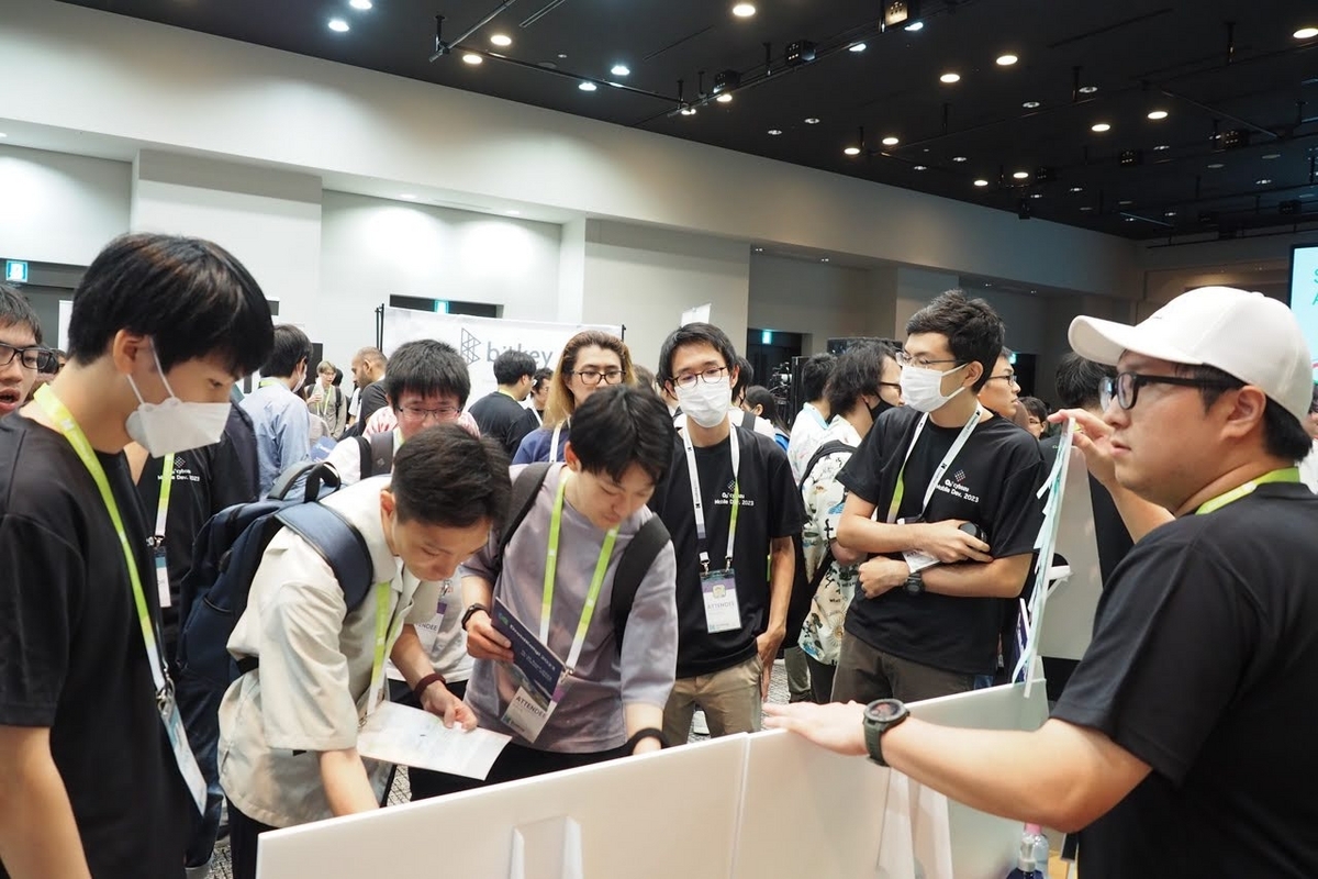 ブースから見た風景（右側）