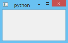 Pythonでウィンドウを作成 - drag n drop