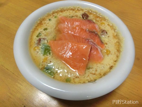 しっかり味が食べたい時の茶碗蒸し<サッポロ一番カップスター(みそ)> f:id:yentame_02:20180330113748j:plain