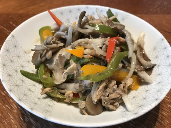 ツナと野菜のカラフルお浸し ツナと野菜のカラフルお浸し