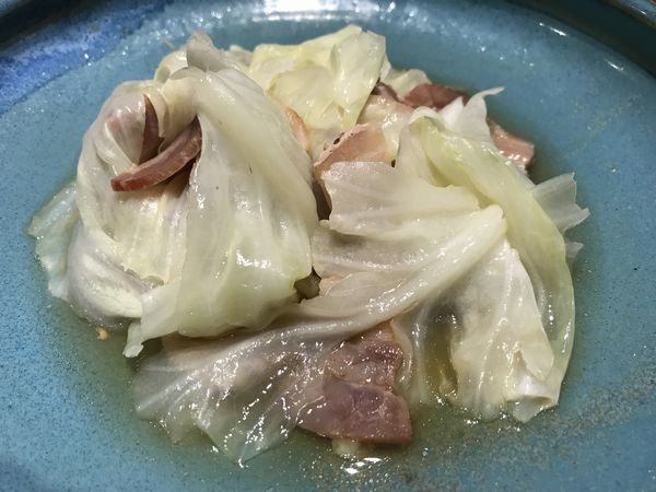 キャベツとベーコンの重ね蒸し キャベツとベーコンの重ね蒸し