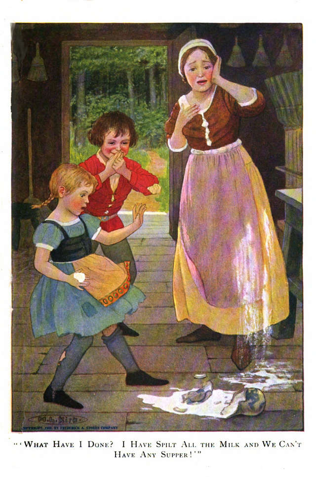 hansel-and-gretel-and-mother-with-spilled-milk-m-l-kirk