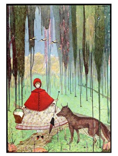 little-red-riding-hood-by-harry-clarke