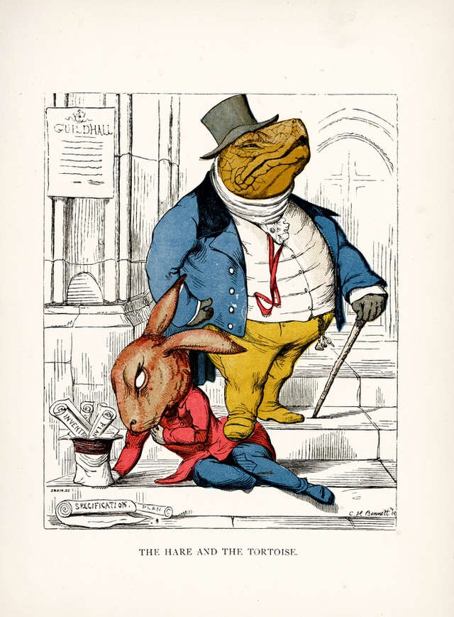 hare-and-tortoise-c-h-bennett