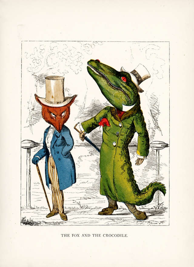 the-fox-and-the-crocodile-by-charles-h-bennett