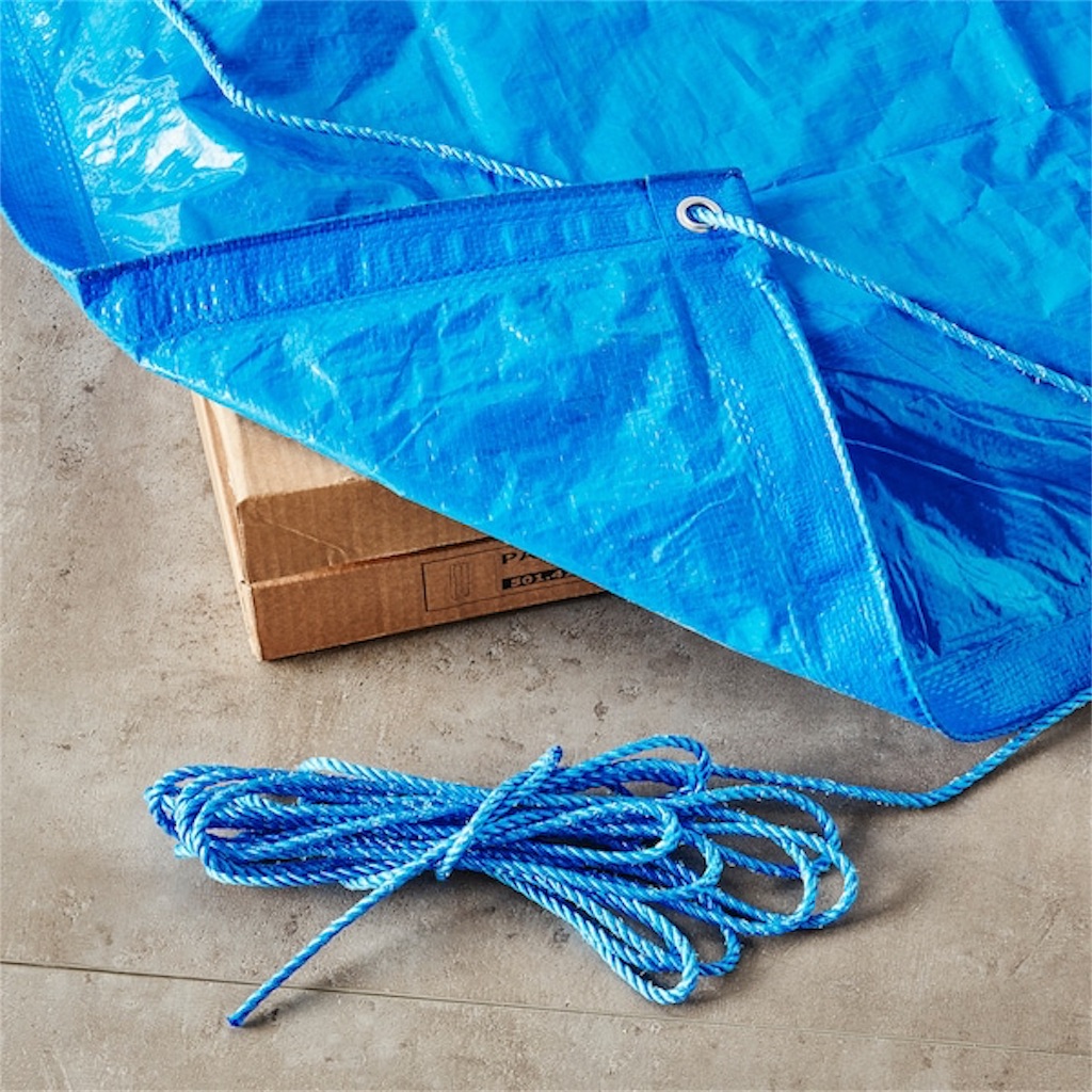 IKEA 生活雑貨 洗濯用品 物干し竿、ロープ