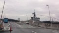 なんか軍艦おったで in 大桟橋