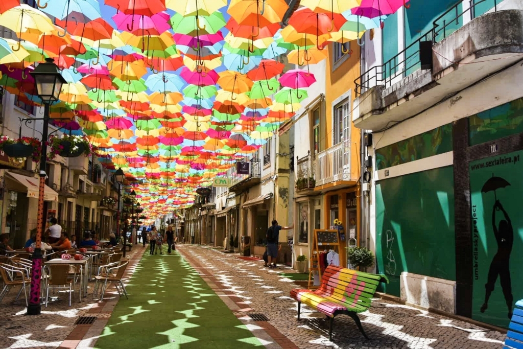 Agueda・umbrella sky project