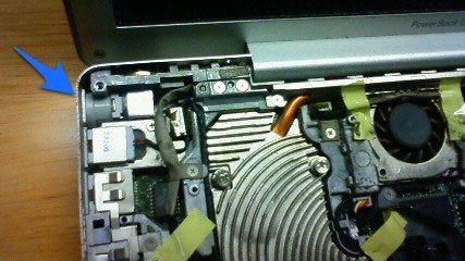 PowerBook G4 12'' を分解 - YKMbPP