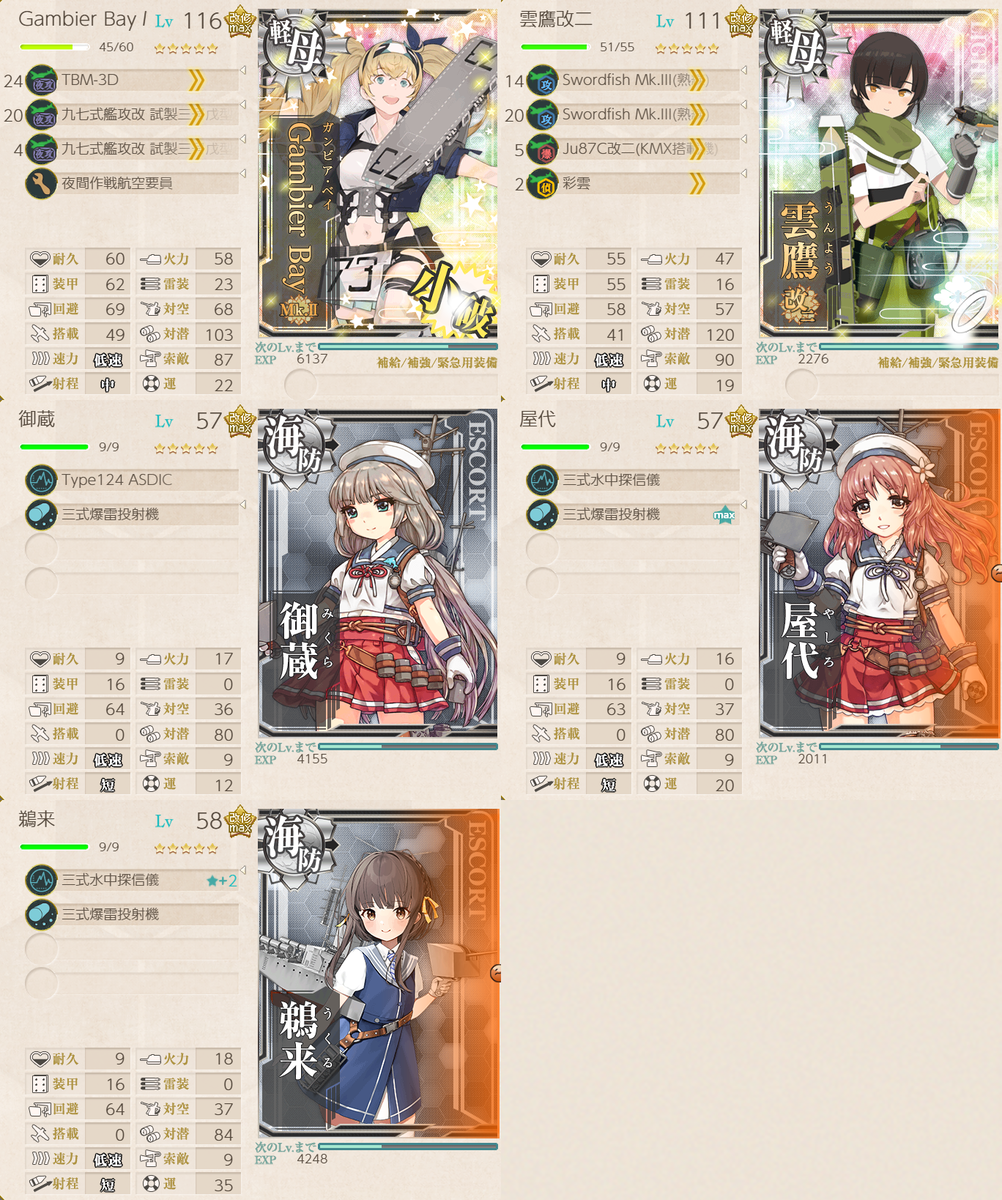 艦これ クォータリー任務 第二期の出撃編成まとめ - 艦これ 編成メモなど