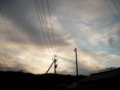 [空][電柱]