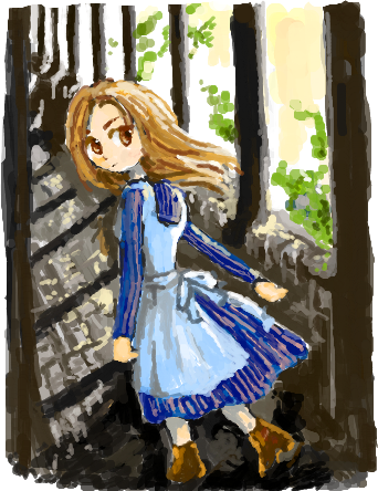 個別 女の子絵 はてなハイカーさん エプロンドレス少女のイラスト欲しい の写真 画像 Ymd Y S Fotolife