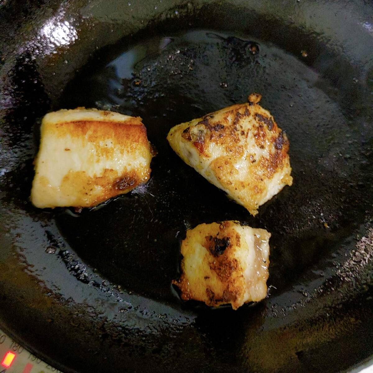 メカジキの味噌煮とステーキ プログラマ飯