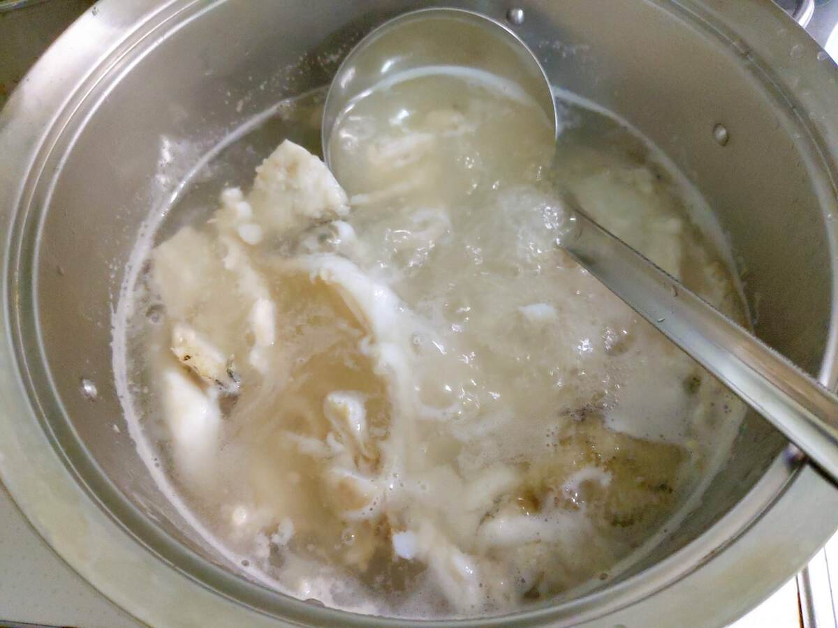 天然物のクエを捌いて食べた プログラマ飯