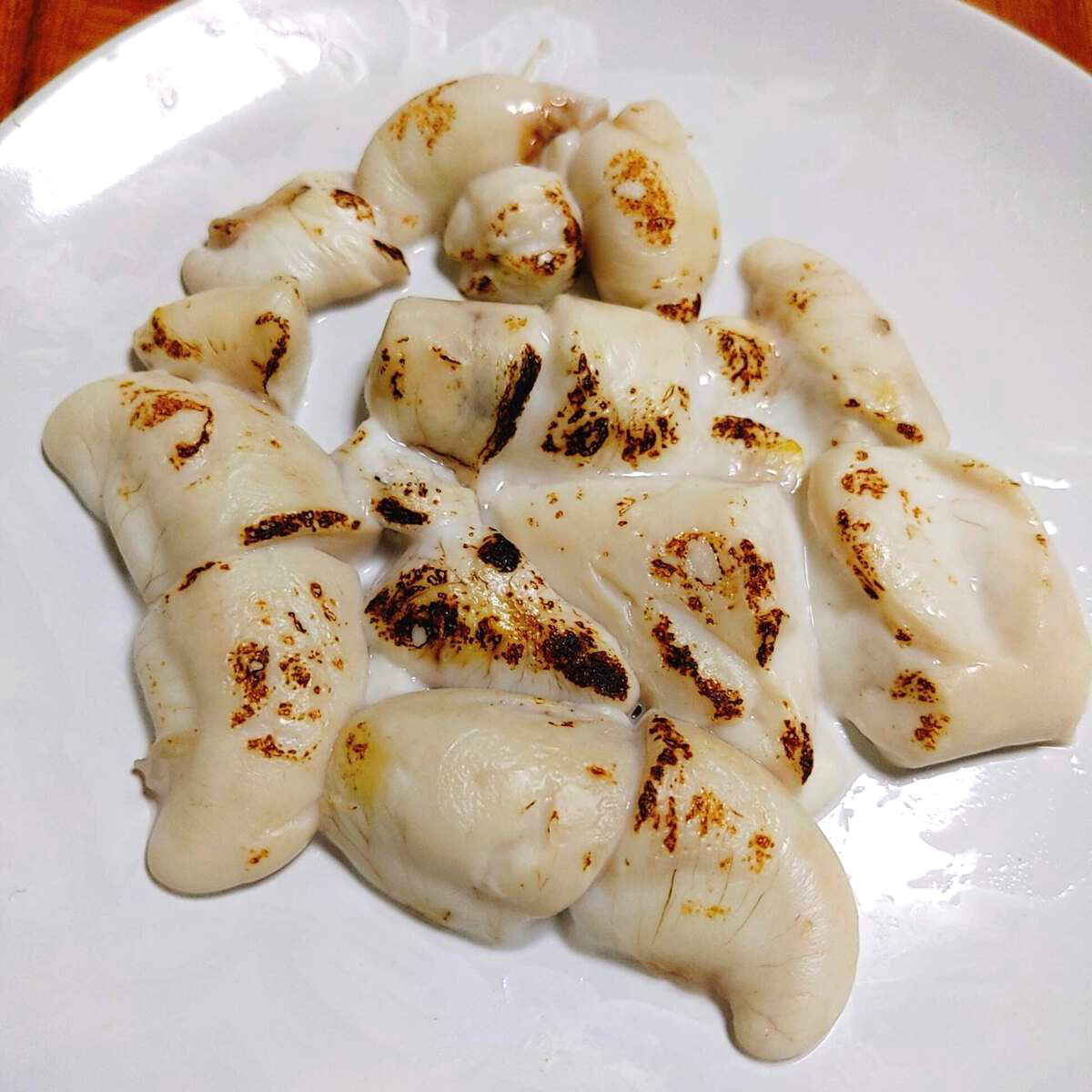 ショウサイフグの唐揚げ 刺身 焼き白子 プログラマ飯 ショウサイフグの唐揚げ 刺身 焼き白子 プログラマ飯