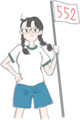 2011年だから2011枚のめがねっ娘の絵を描くよ