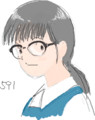 2011年だから2011枚のめがねっ娘の絵を描くよ