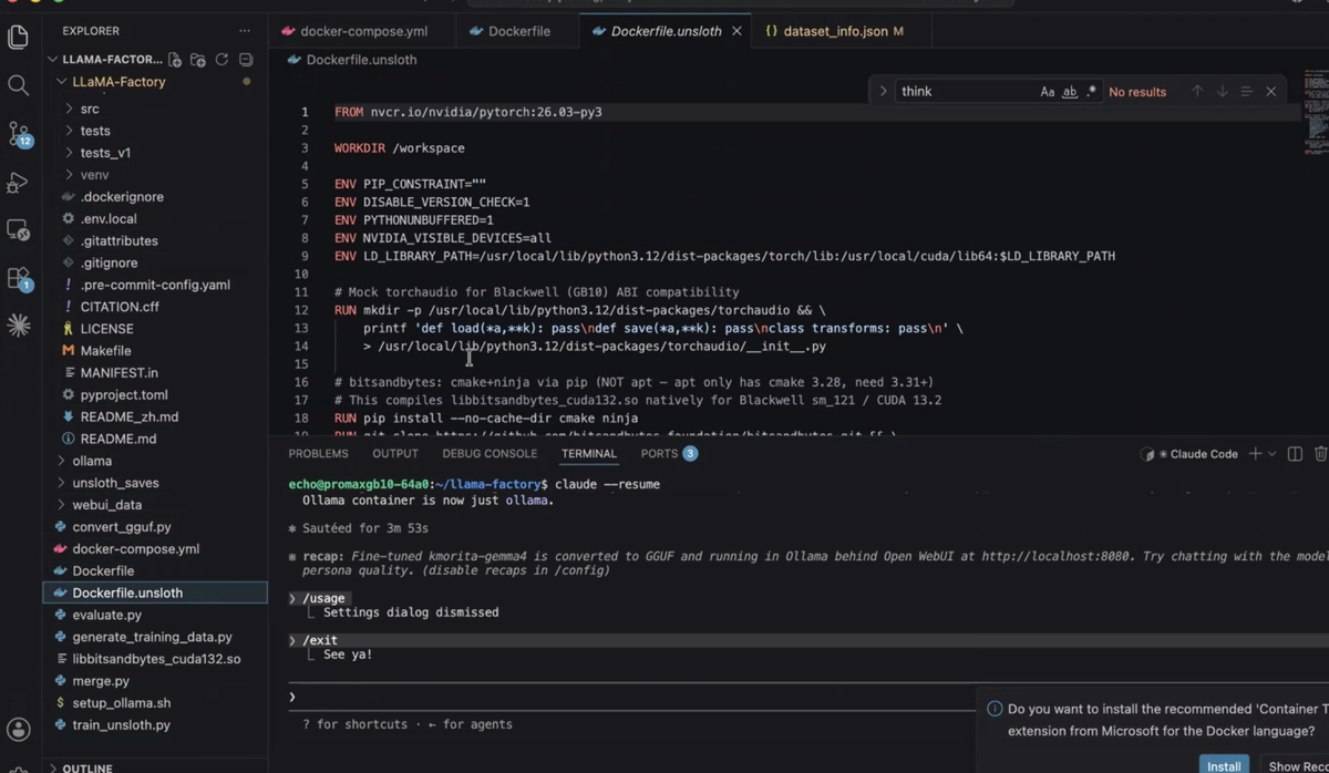 ClaudeCode × Unsloth × Gemma4でファインチューニングして上司をAI化した件。