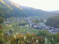 [白川郷] 展望台より白川郷全景
