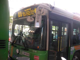 都バス 業１０系統 新橋発 とうきょうスカイツリー行き 空も山も風も