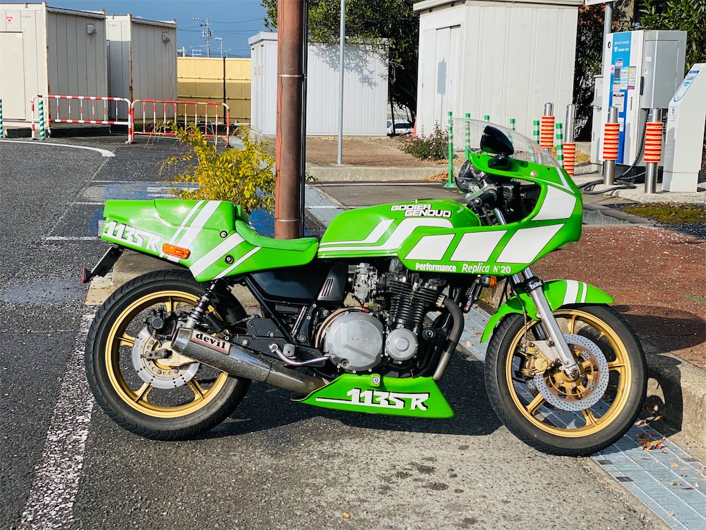 ド派手に行くゼェ！メタセコイア」ゴディエジュヌー 1135R - kawasaki