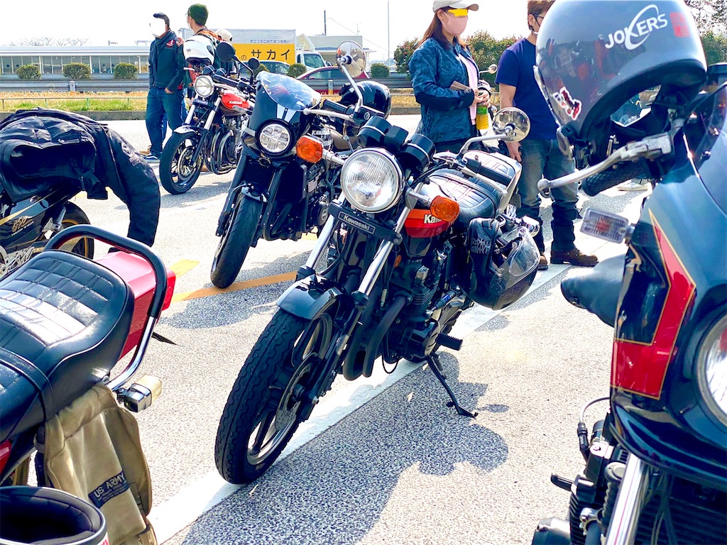 愛知Zミーティング だゼーット！. KZ550 - kawasaki家の帰国子女