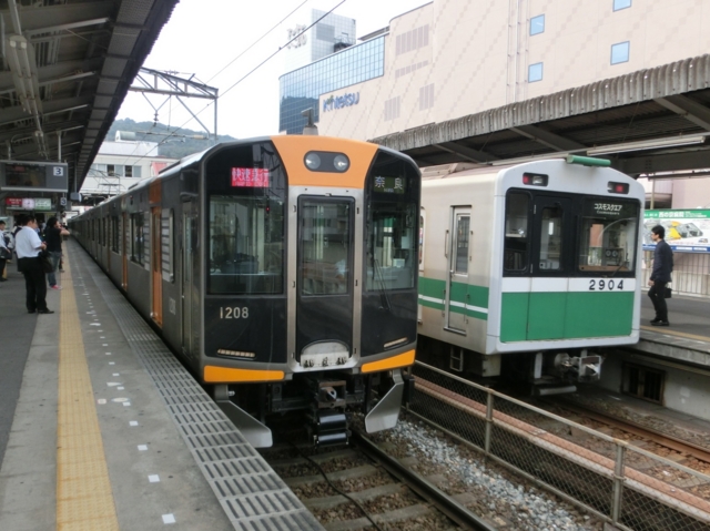 阪神1000系と大阪市交通局20系