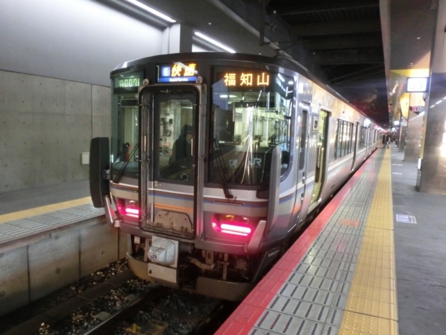 ＪＲ223系5500番代　ＪＲ山陰本線快速