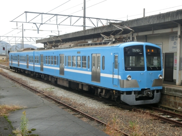 近江鉄道100形　近江鉄道本線