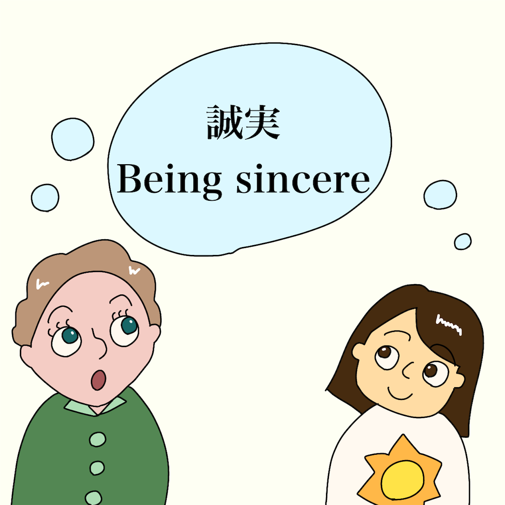 「誠実」の定義の違い - パートナーシップ