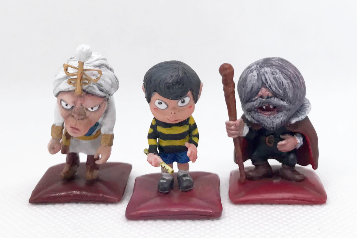 悪魔くんとファウスト博士とダコバ