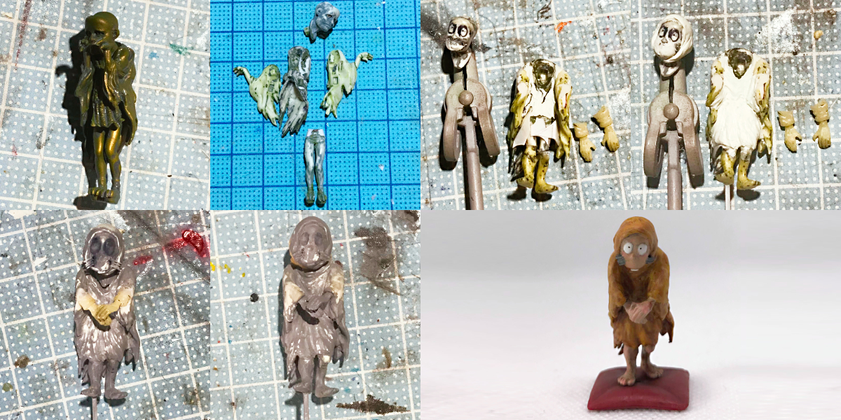 ねずみ男(墓場鬼太郎) 制作工程