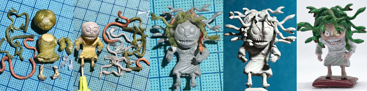 メデューサ 制作工程