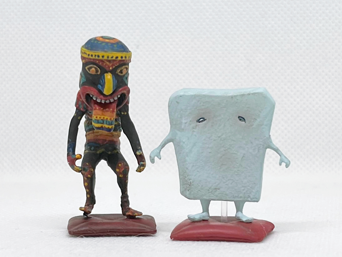 塗り壁とアササボンサン