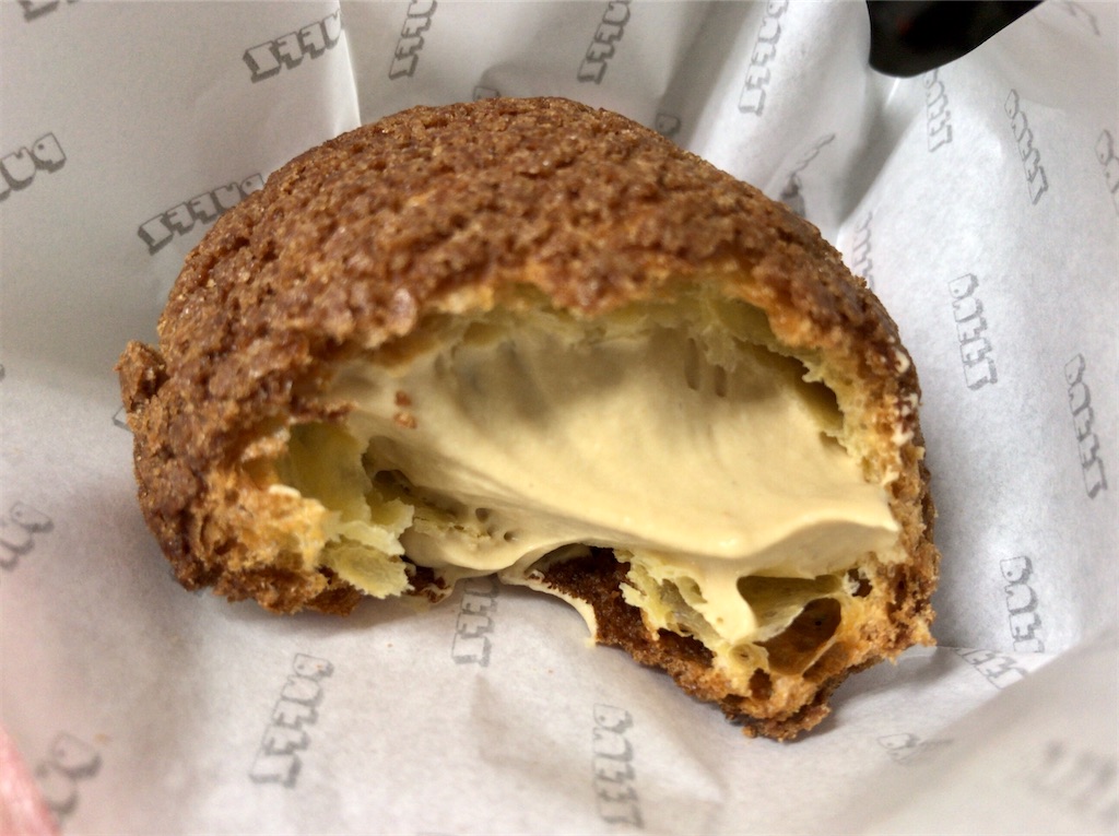 渋谷区渋谷 地下鉄渋谷駅の Uplight Cafe でシュークリーム みうけんのヨコハマ原付紀行