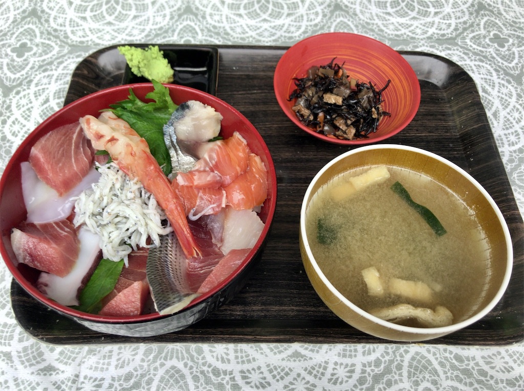 神奈川区山内町 横浜中央卸売市場の 横浜魚市場卸協同組合 厚生食堂 で海鮮丼 みうけんのヨコハマ原付紀行