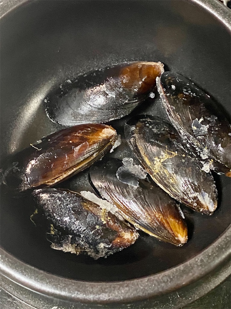 チリ産 冷凍ムール貝５００g 業務スーパー みうけんのヨコハマ原付紀行