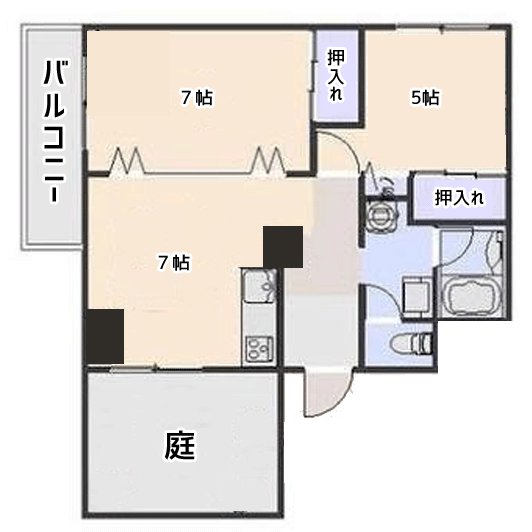 iage リノベーション前の間取り