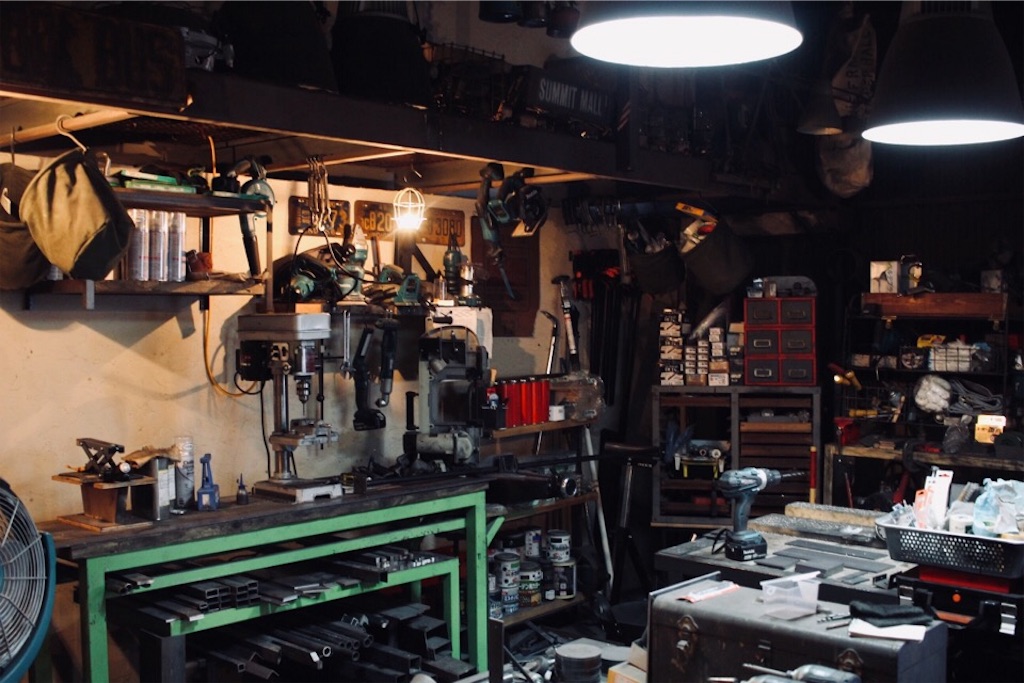 image アイアン家具・什器製作現場