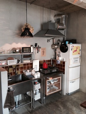 image UNTAPPED HOSTEL2Fの共用キッチン