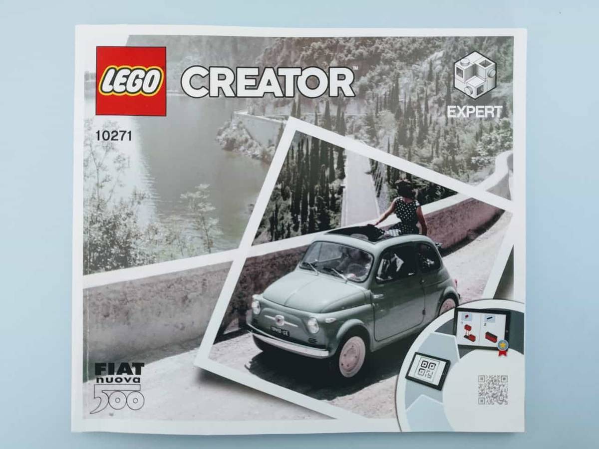 レゴ®︎クリエイター：Fiat 500｜LEGO®︎ 10271の開封＆レビュー 