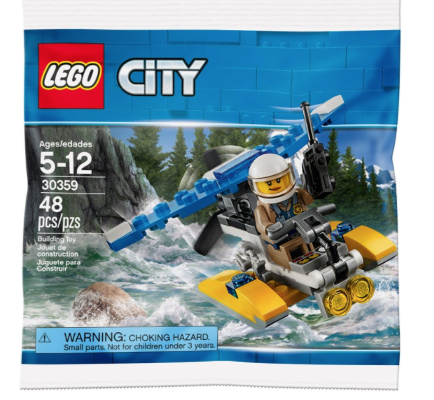 Dai出品 水上飛行機に乗ってパトロール。LEGO 30359レビュー - よう先生の日々