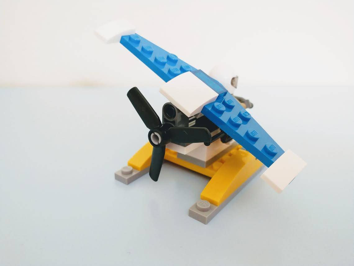 水上飛行機に乗ってパトロール。LEGO 30359レビュー - よう先生の日々